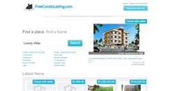 Desktop Screenshot of freecondolisting.com