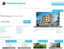 Tablet Screenshot of freecondolisting.com